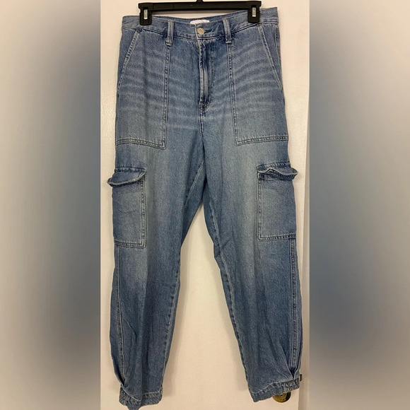 PISTOLA Josephine High Rise Tapered Jeans in Paradigm Blue Size 29 - Picture 4 of 11